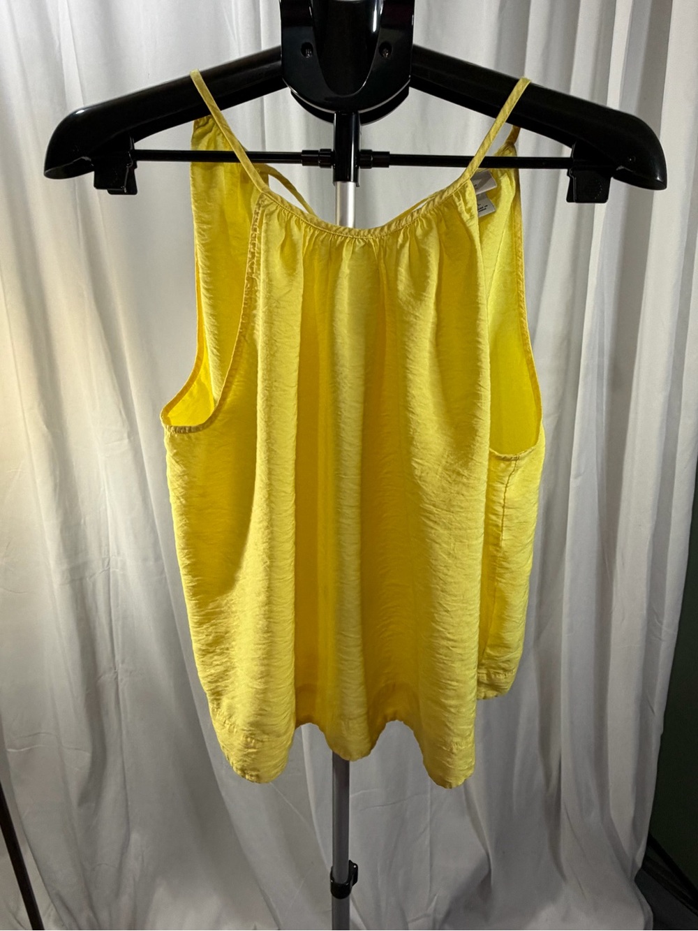a new day Yellow Spaghetti-Strap Camisole